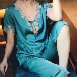 Ice silk simulation silk pajamas
